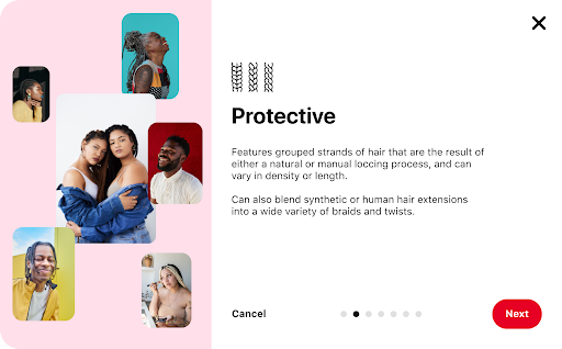 Hair Pattern Filters — Taxonomy 1